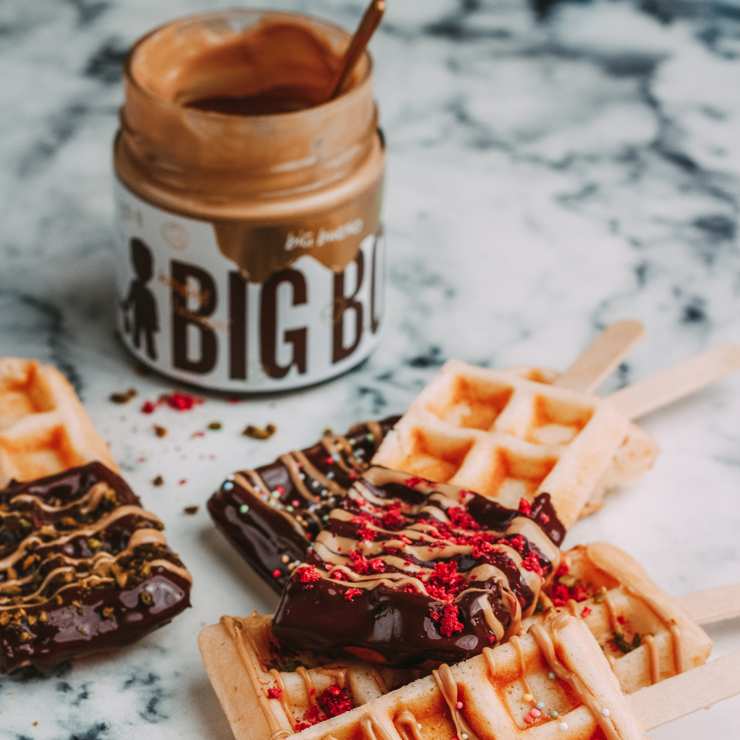 Neues Rezept: Waffel-Eis am Stiel