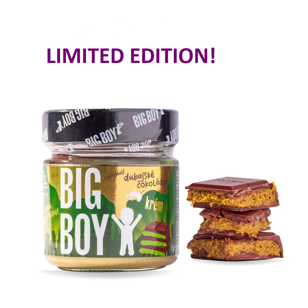 BIG BOY® Pistaziencreme mit Dubai-Schokoladengeschmack 170g
