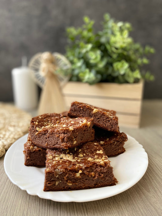 Gesundes Bananenbrötchen mit Nougatgeschmack