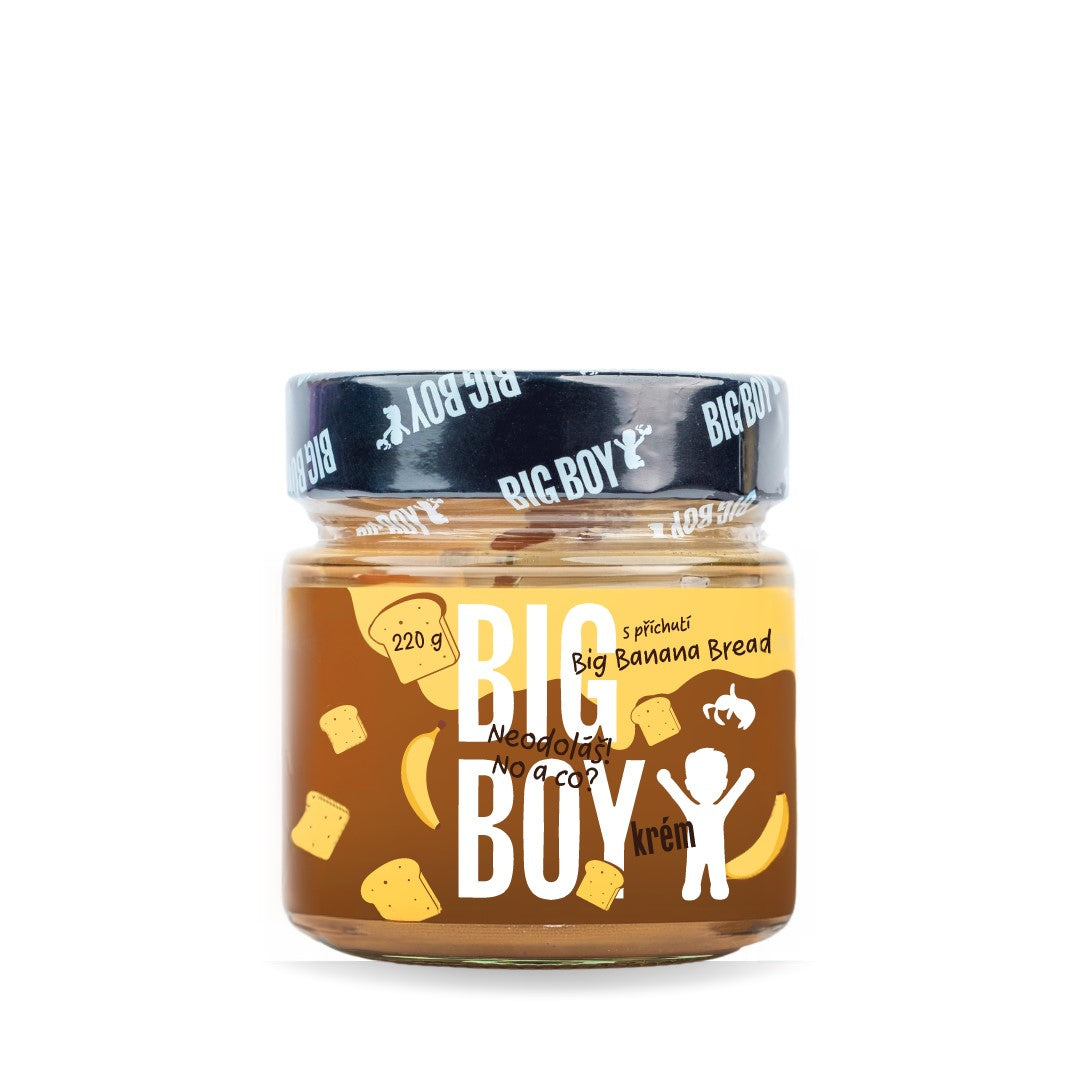 BIG BOY® Big Banana Brot – Cashewcreme mit Bananenbrotgeschmack 220g