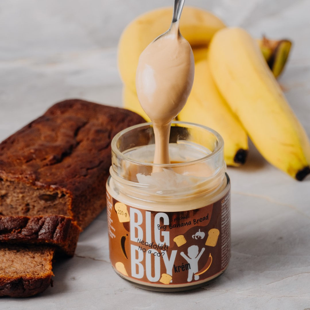 BIG BOY® Big Banana Brot – Cashewcreme mit Bananenbrotgeschmack 220g