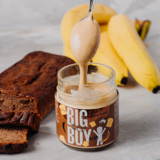 BIG BOY® Big Banana Brot – Cashewcreme mit Bananenbrotgeschmack 220g