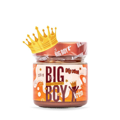 BIG BOY® Big King - Haselnusscreme mit Milch und Karamell 220g