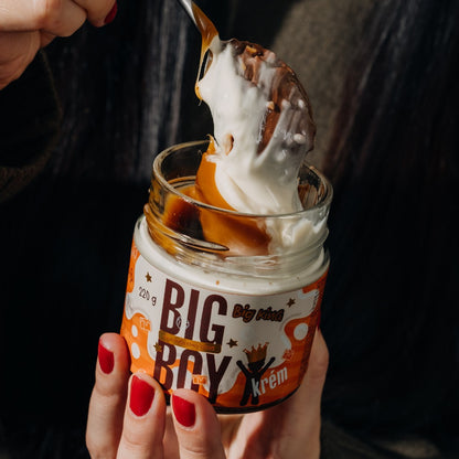 BIG BOY® Big King - Haselnusscreme mit Milch und Karamell 220g