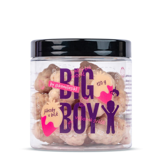 BIG BOY® Erdbeeren in weißer Schokolade 120g von @kamilasikl