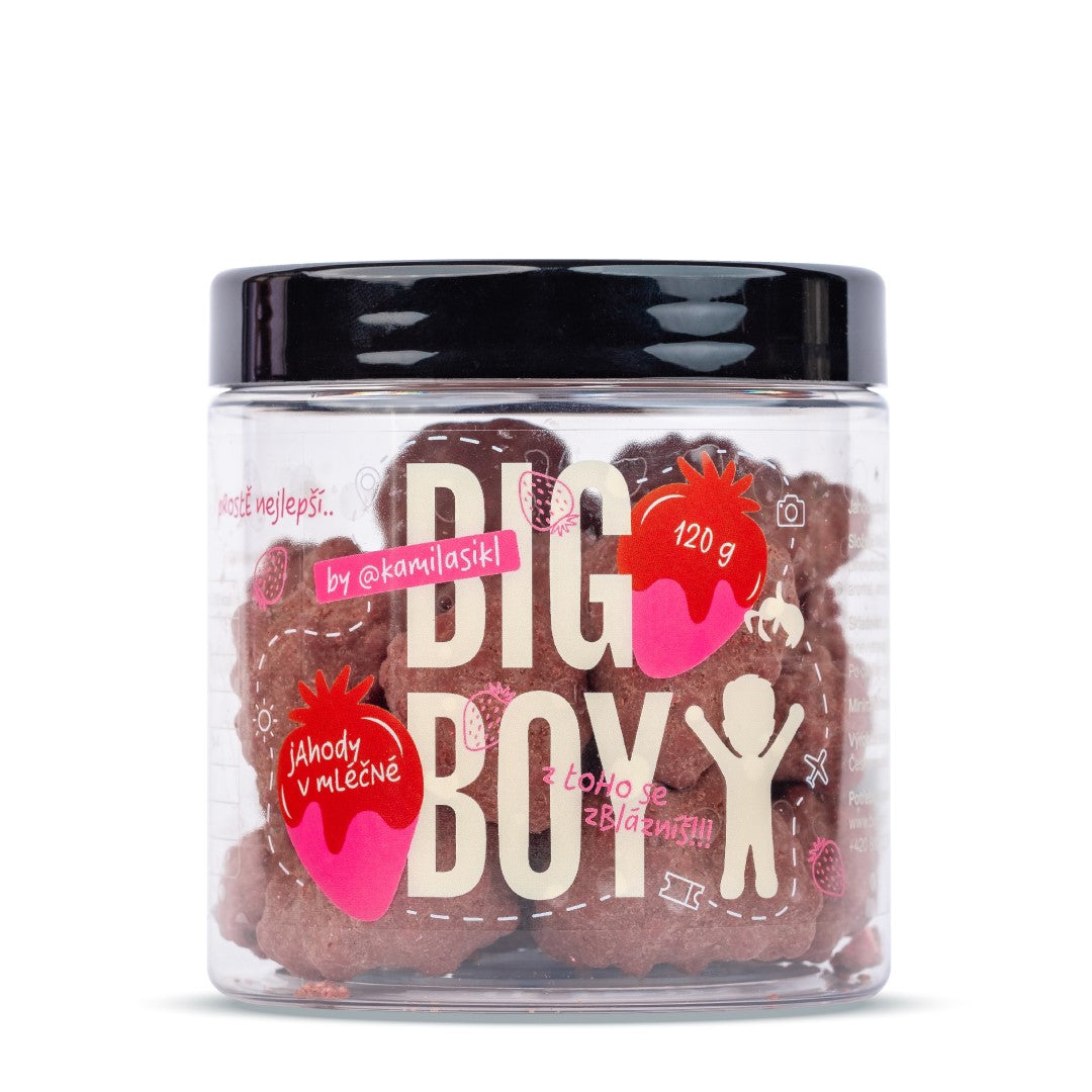 BIG BOY® Erdbeeren in Milchschokolade 120g von @kamilasikl