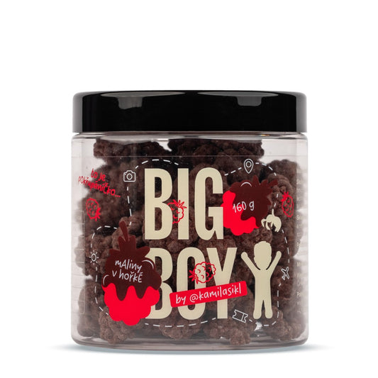 BIG BOY® Himbeeren in dunkler Schokolade von @kamilasikl 160g