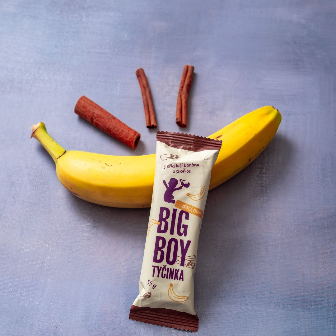 BIG BOY® Bananen- und Zimtriegel 55g